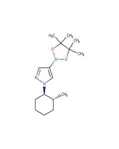 Astatech 1-((1R,2R)-2-METHYLCYCLOHEXYL)-4-(4,4,5,5-TETRAMETHYL-1,3,2-DIOXABOROLAN-2-YL)-1H-PYRAZOLE; 0.25G; Purity 95%; MDL-MFCD32660304